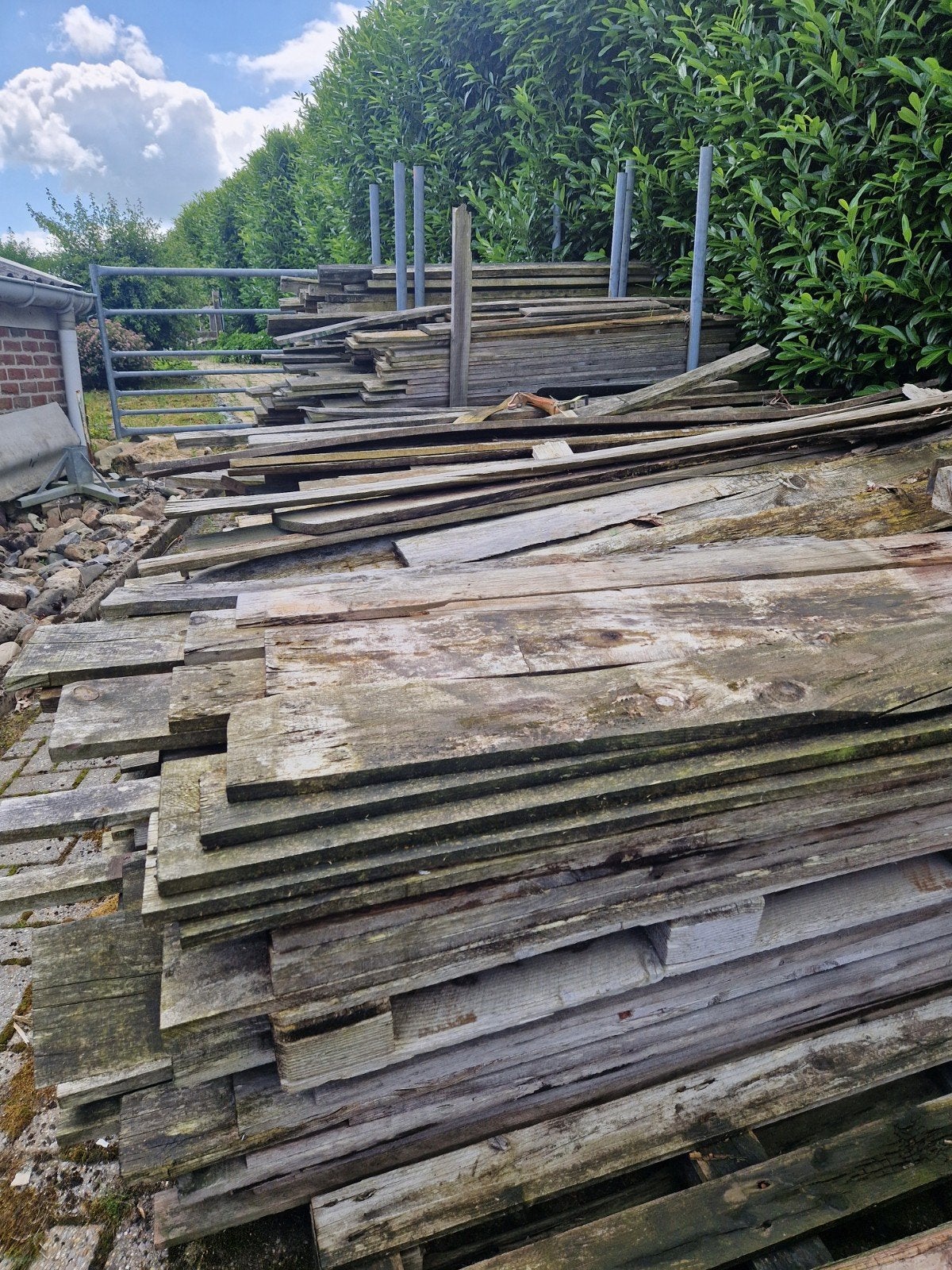 Brandhout kachel hout, Ophalen, Balken