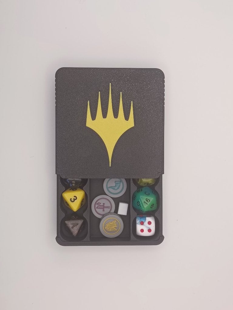 MTG Dice en Token Box - 3D Geprint, Ophalen of Verzenden
