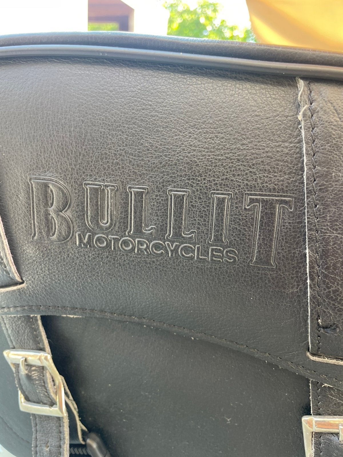 Bullit Motorcycles zadeltassen, Motoren, Ophalen, Gebruikt
