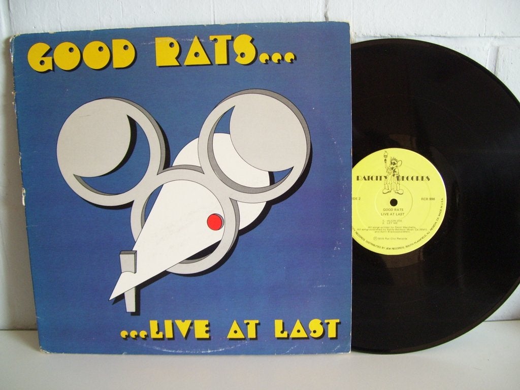 GOOD RATS  ... live at last  ( 2 lps ), CD & DVD, Vinyles | Hardrock & Metal, 12 pouces, Pressage original, Enlèvement ou Envoi