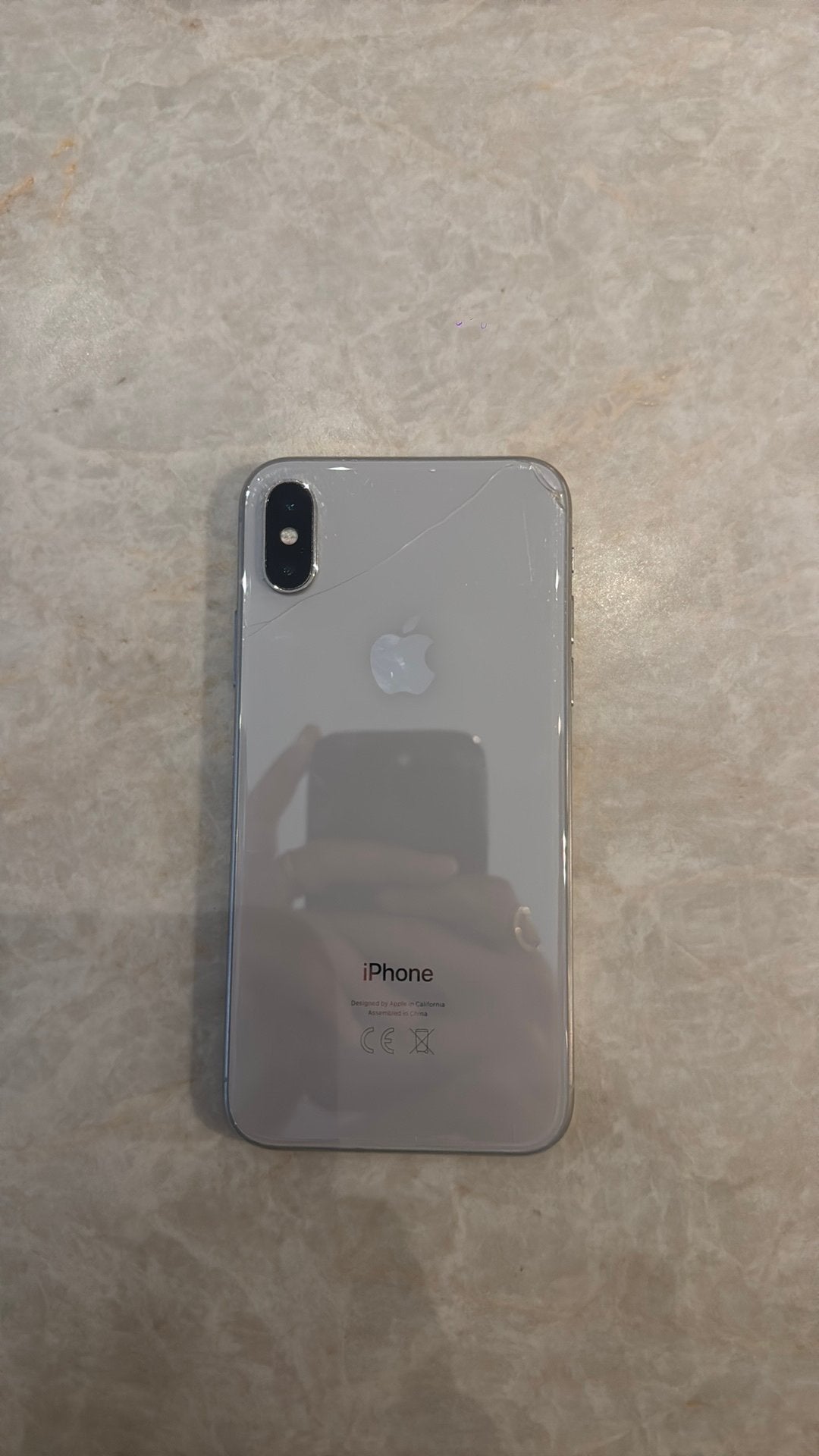 Apple Iphone X, Telecommunicatie, Gebruikt, Wit, 64 GB, IPhone X