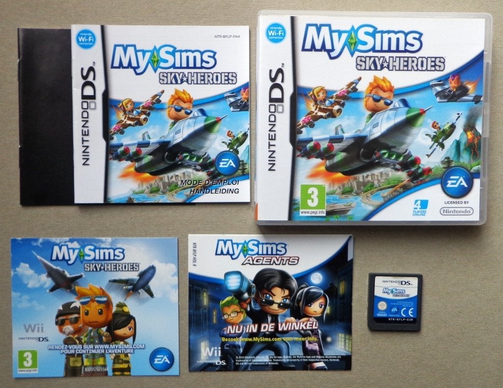 My Sims Sky Heroes voor de Nintendo DS Compleet, Enlèvement ou Envoi, Comme neuf