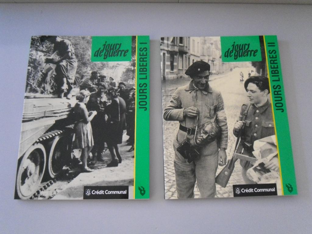 Jours de guerre - 1944 - Jours libérés I (19) et II (20), Enlèvement ou Envoi, Général, Deuxième Guerre mondiale, Utilisé