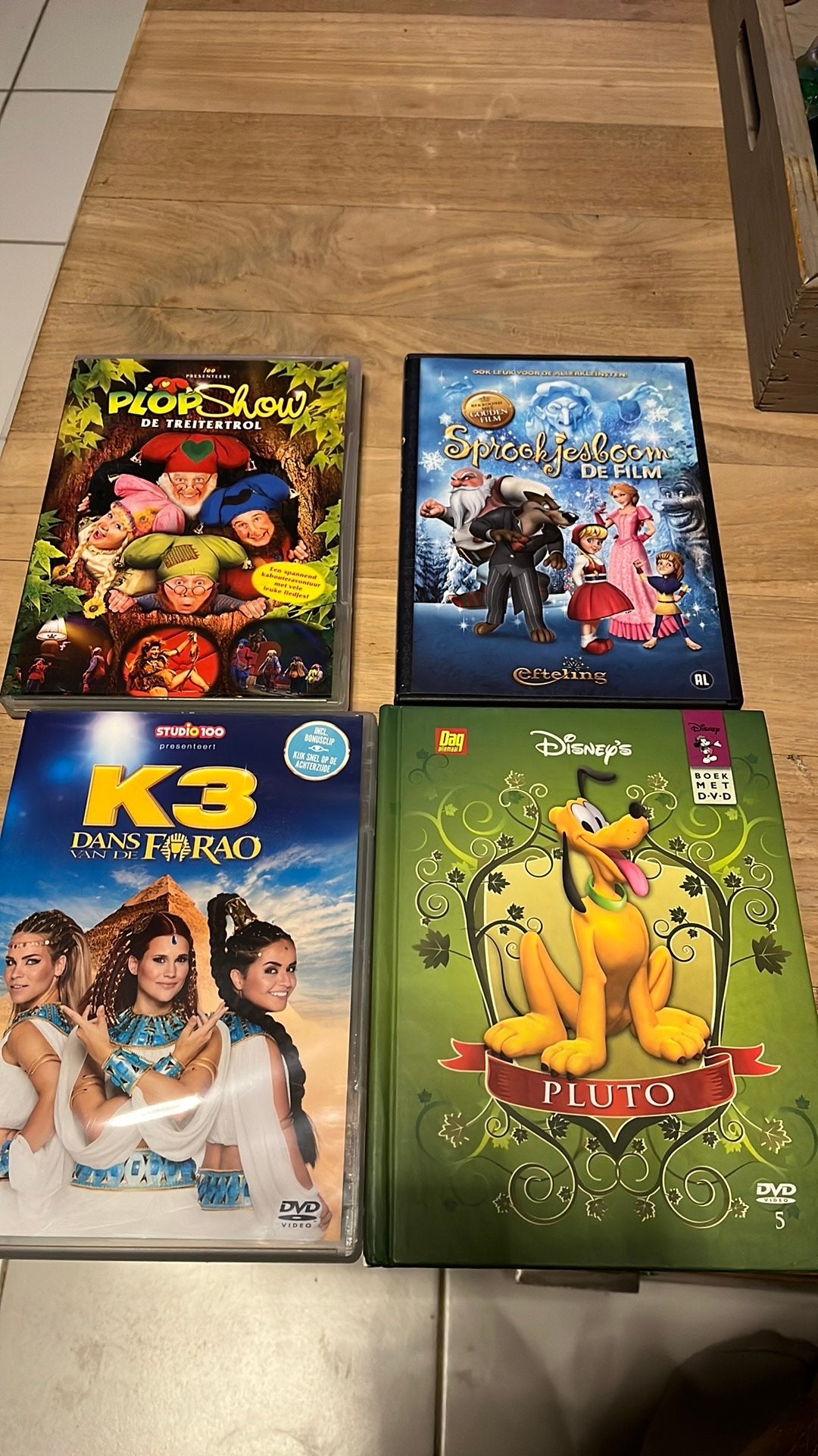 Diverse kinder dvd’s, Cd's en Dvd's, Ophalen, Zo goed als nieuw