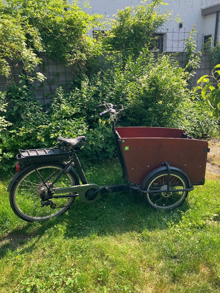 Bakfiets Baboe big, Vélos & Vélomoteurs, Vélos | Vélos avec bac, Utilisé, Autres marques, 4 enfants ou plus, Électrique, Frein à disque