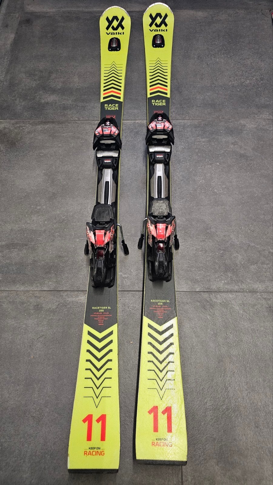 Völkl Racetiger SL 155, Sports & Fitness, Enlèvement, Ski, Skis