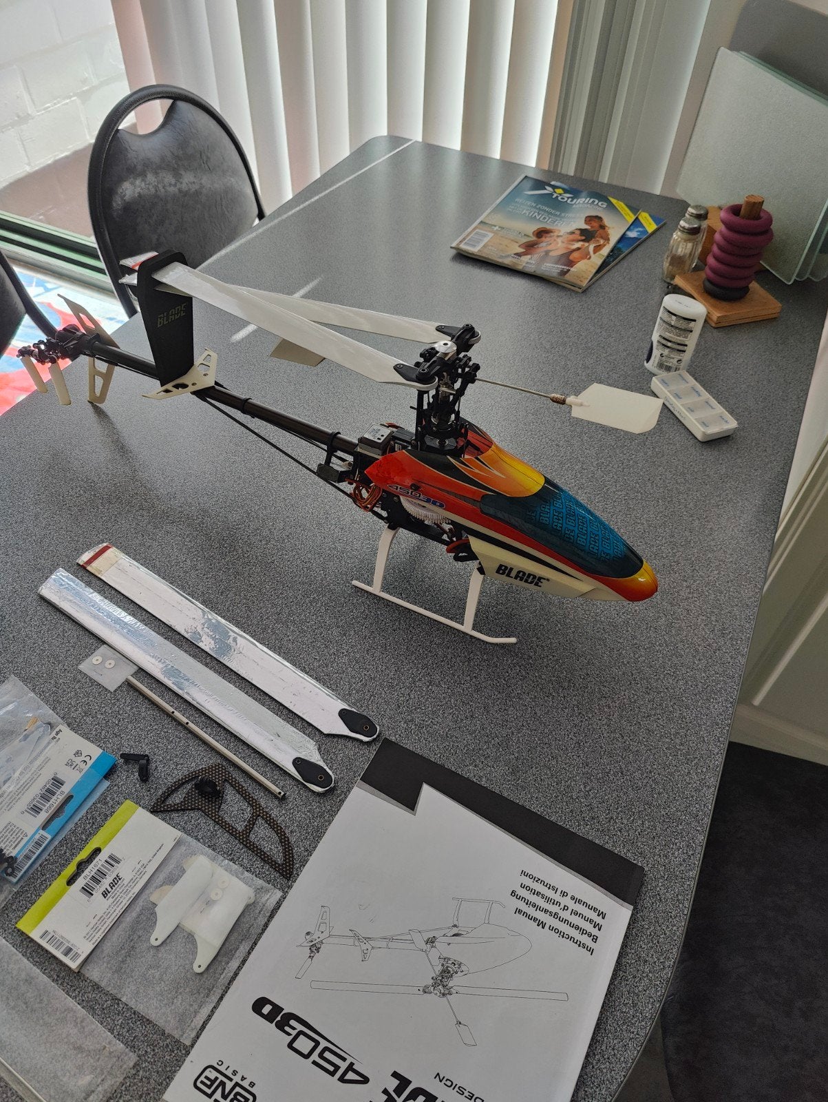 blade 450 3d bnf, Hobby en Vrije tijd, Ophalen of Verzenden