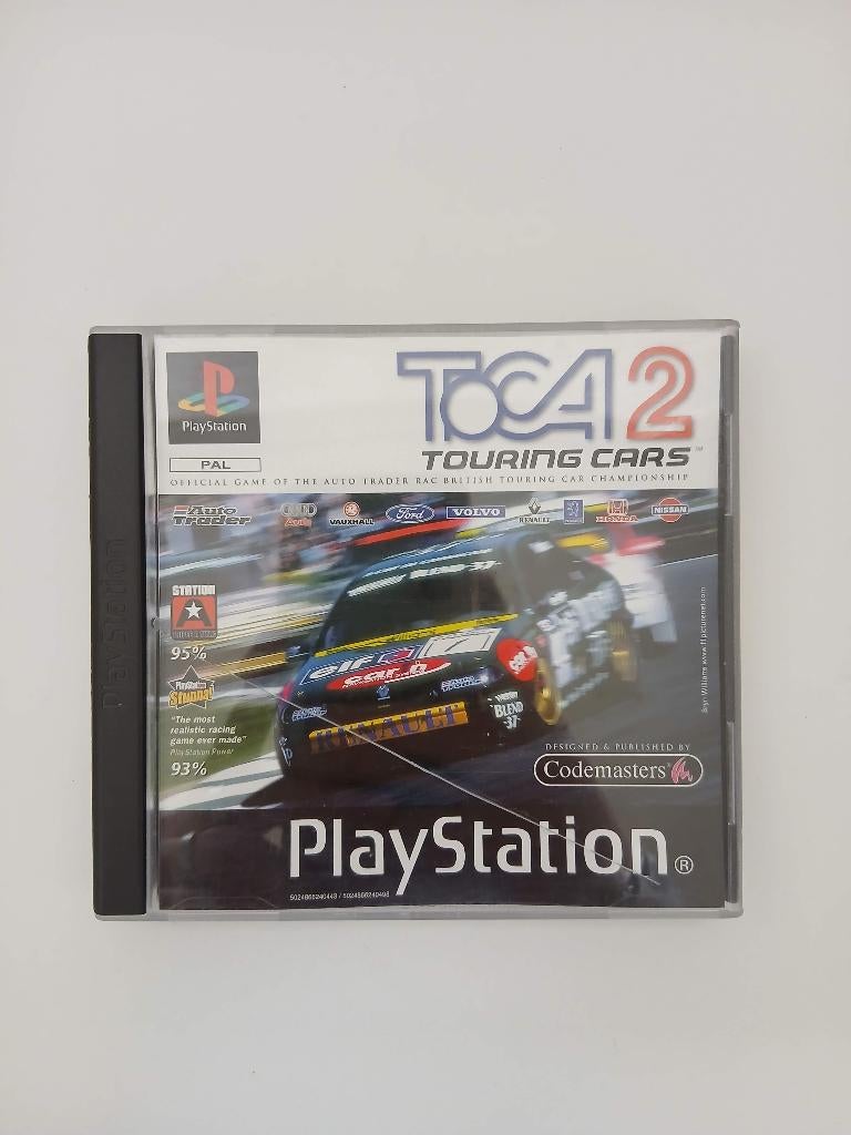 PS1 - Toca 2 Touring car, Games en Spelcomputers, Games | Sony PlayStation 1, Gebruikt, Racen en Vliegen, Ophalen of Verzenden
