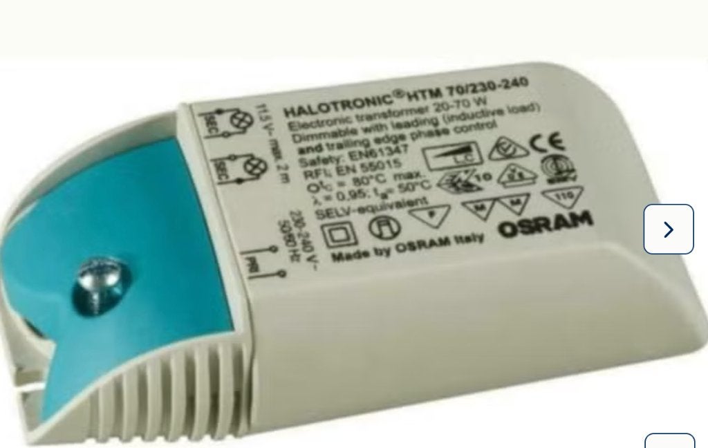 osram transfo, Doe-het-zelf en Bouw, Elektriciteit en Kabels, Ophalen of Verzenden, Zo goed als nieuw
