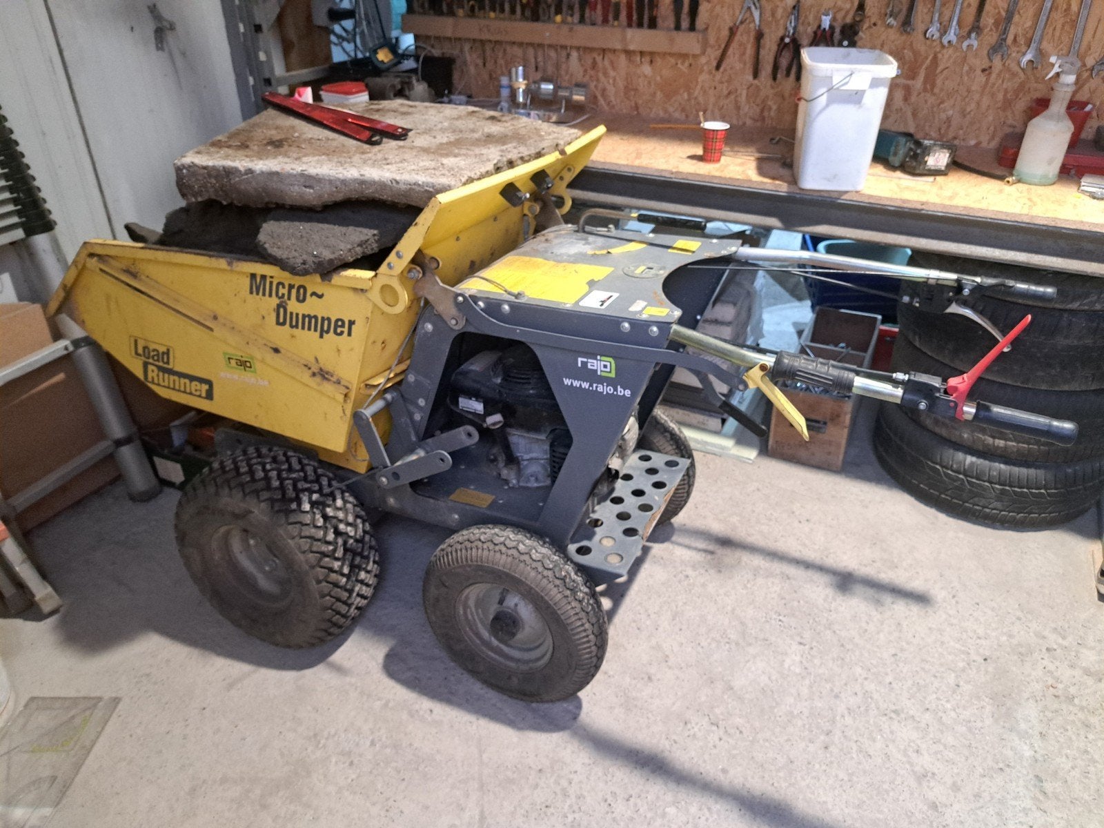 Mini dumper goede staat, Ophalen, Gebruikt, Transportkar