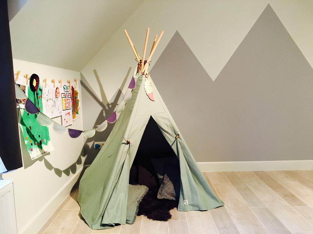 Tipi tent, Ophalen, Zo goed als nieuw