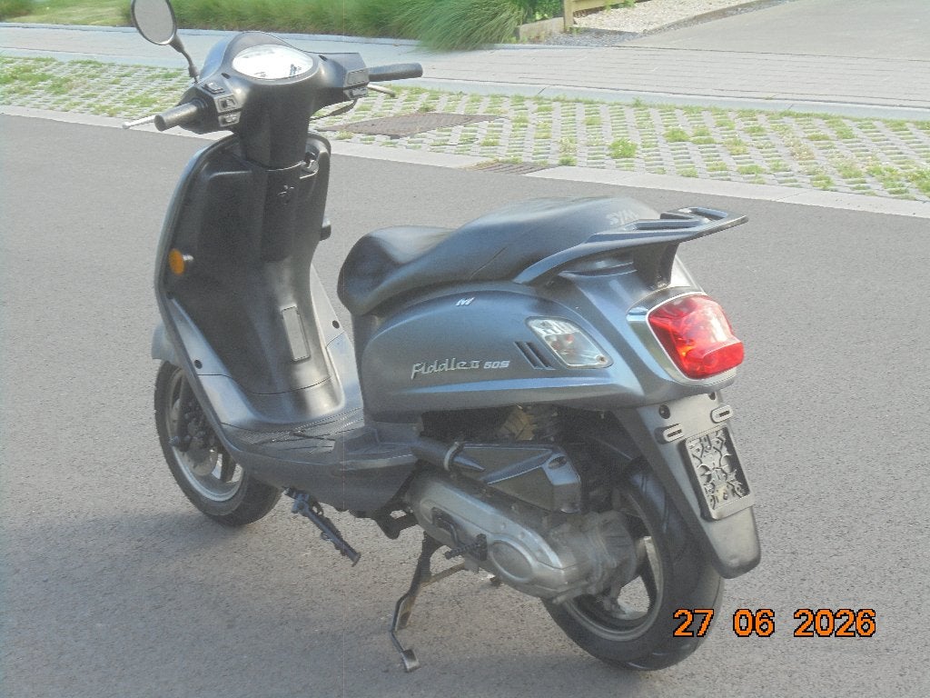 Scooter Sym Fiddle  A klasse, Fietsen en Brommers, Ophalen, Gebruikt, Klasse A (25 km/u), 49 cc