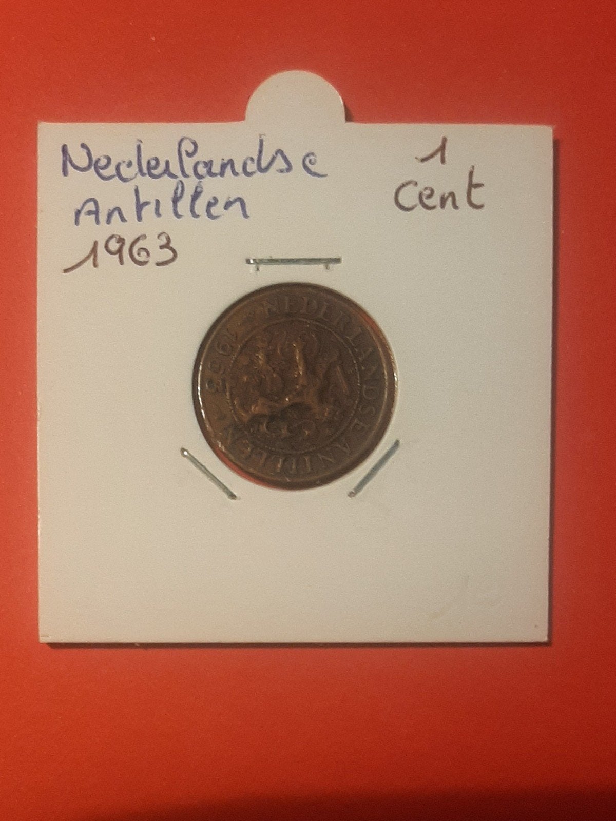 Nederlandse Antillen - 1 cent 1963

zie foto's

verzendkoste, Verzenden