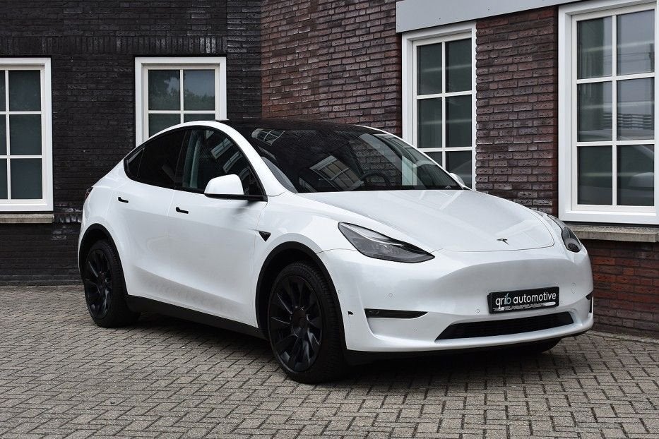 Tesla Model Y Long Range dual motor - AWD -92% SOH Wij zijn, Autos, Tesla, Achat, Entreprise, Noir, 4x4