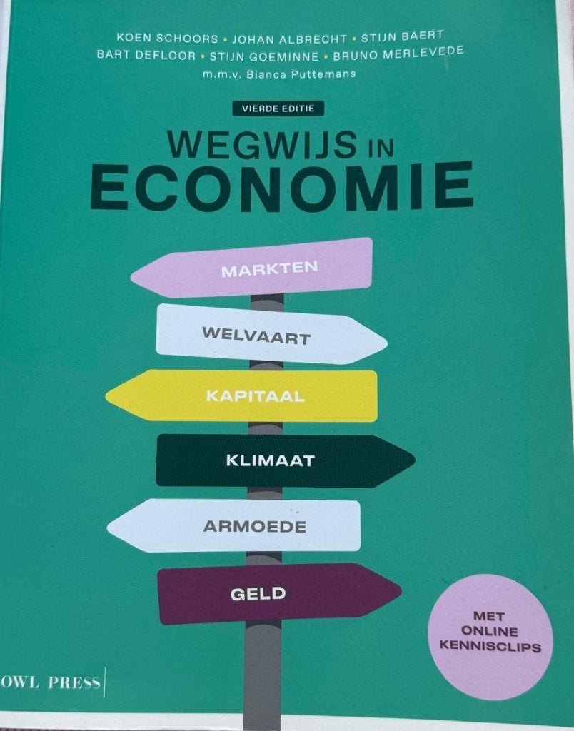 Handboeken, Boeken, Economie, Management en Marketing, Ophalen of Verzenden, Zo goed als nieuw, Economie en Marketing, Koen Schoors, Johan Albrecht, Stijn Baert e.a.