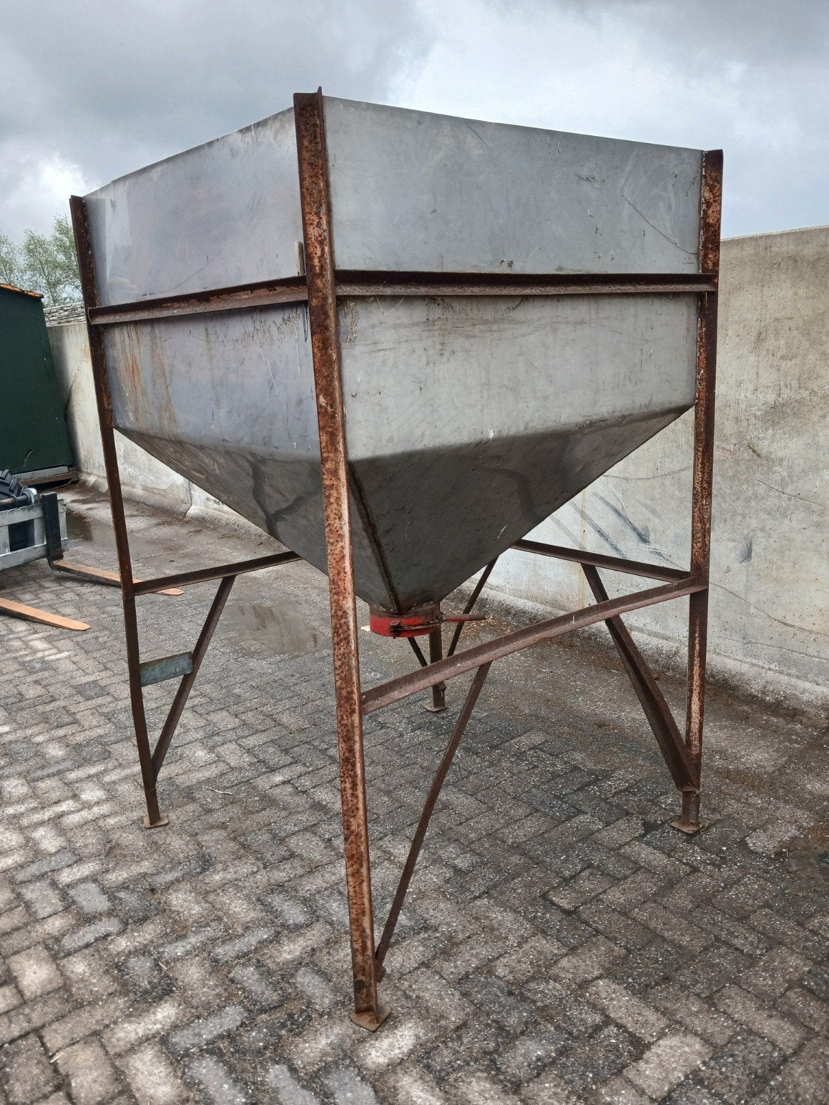 voer silo inox, Dieren en Toebehoren, Stalling en Weidegang