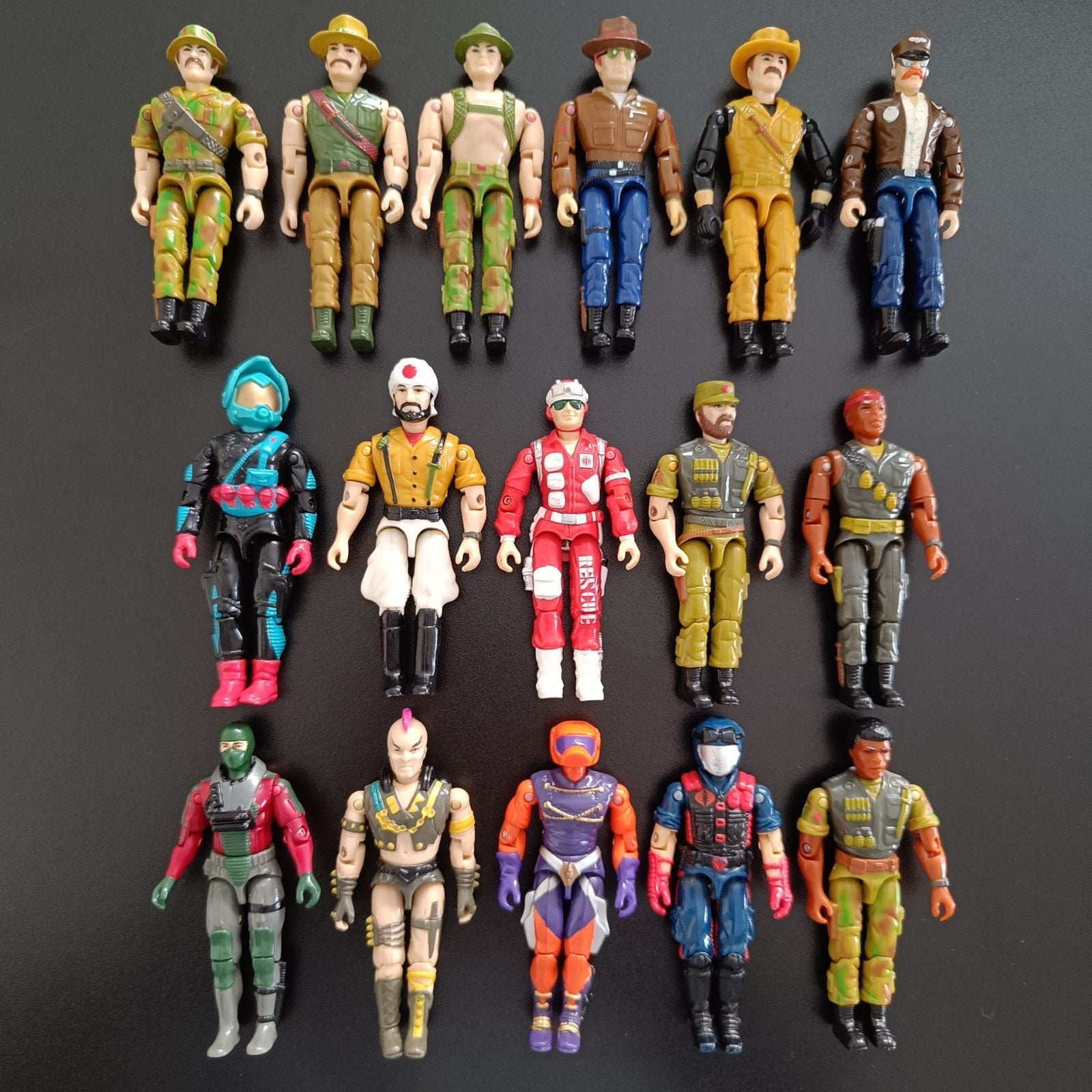 Vintage G.I. Joe actiefiguren., Ophalen of Verzenden, Zo goed als nieuw