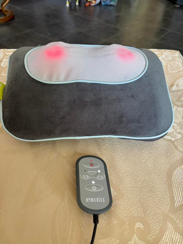 Coussin de massage Shiatsu HoMedics, Sports & Fitness, Enlèvement, Comme neuf, Appareil