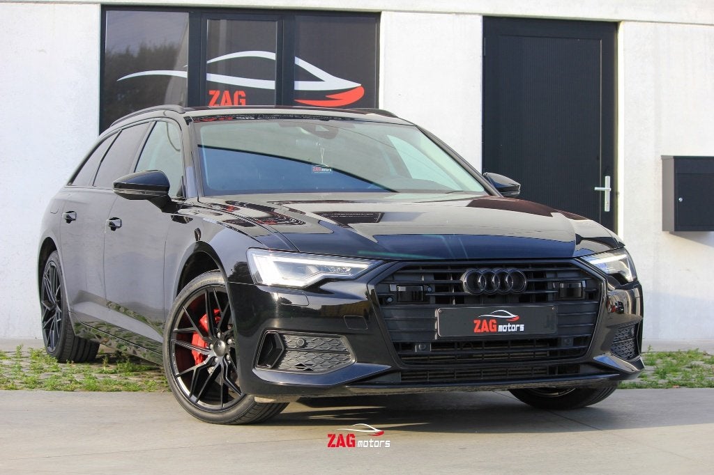 Audi A6 Avant 45 TFSI | 82.000km | Matrix | ACC | 245pk, Auto's, Stof, 4 cilinders, Zwart, https://public.car-pass.be/vhr/042694d2-9538-43dd-95b3-b2c78349d774