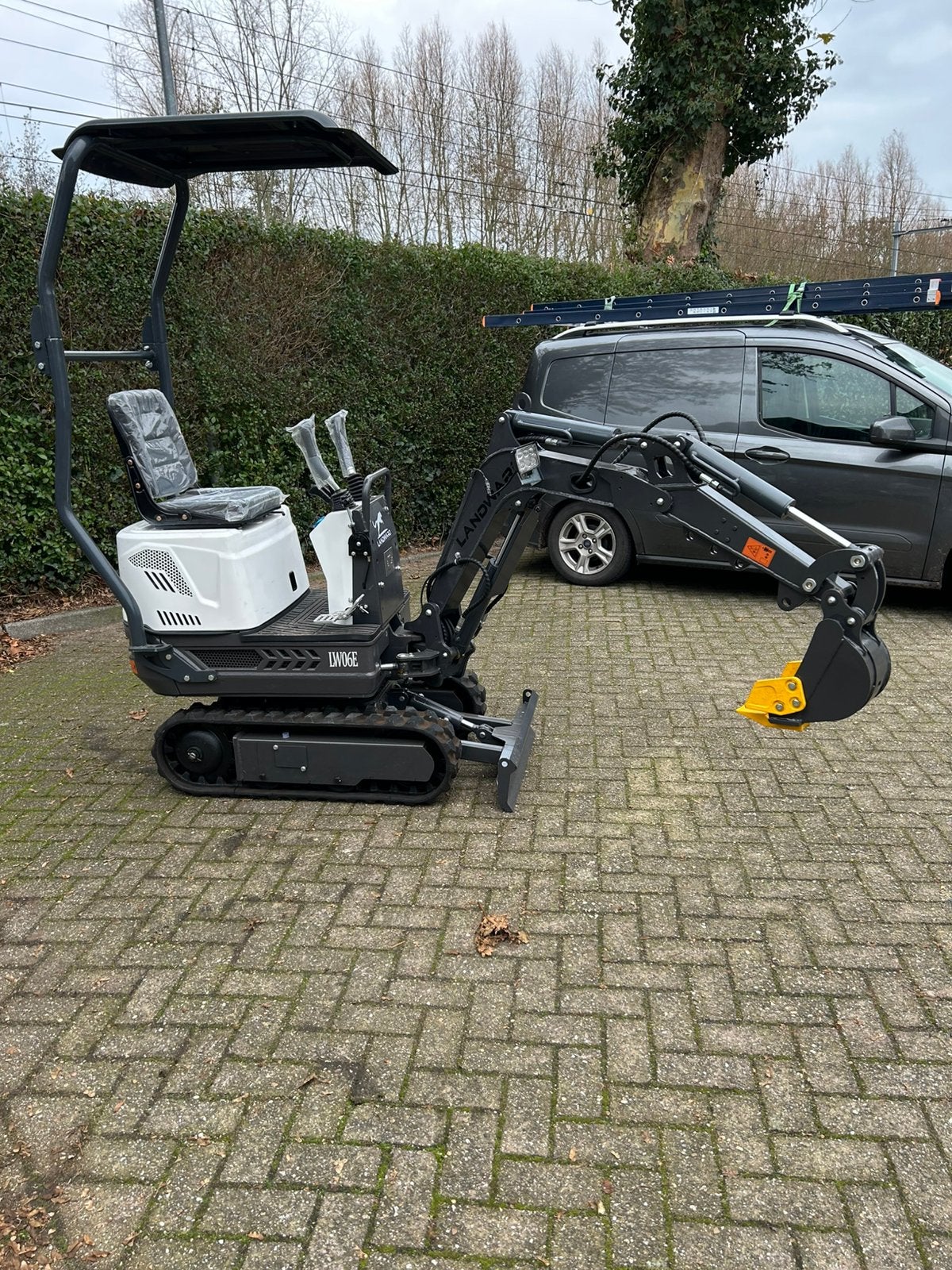 Mini pelle neuve, Jardin & Terrasse, Enlèvement, Comme neuf