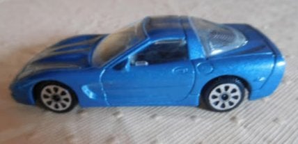 voiture miniature Chevrolet corvette Bburago, Enlèvement ou Envoi, Utilisé, Voiture