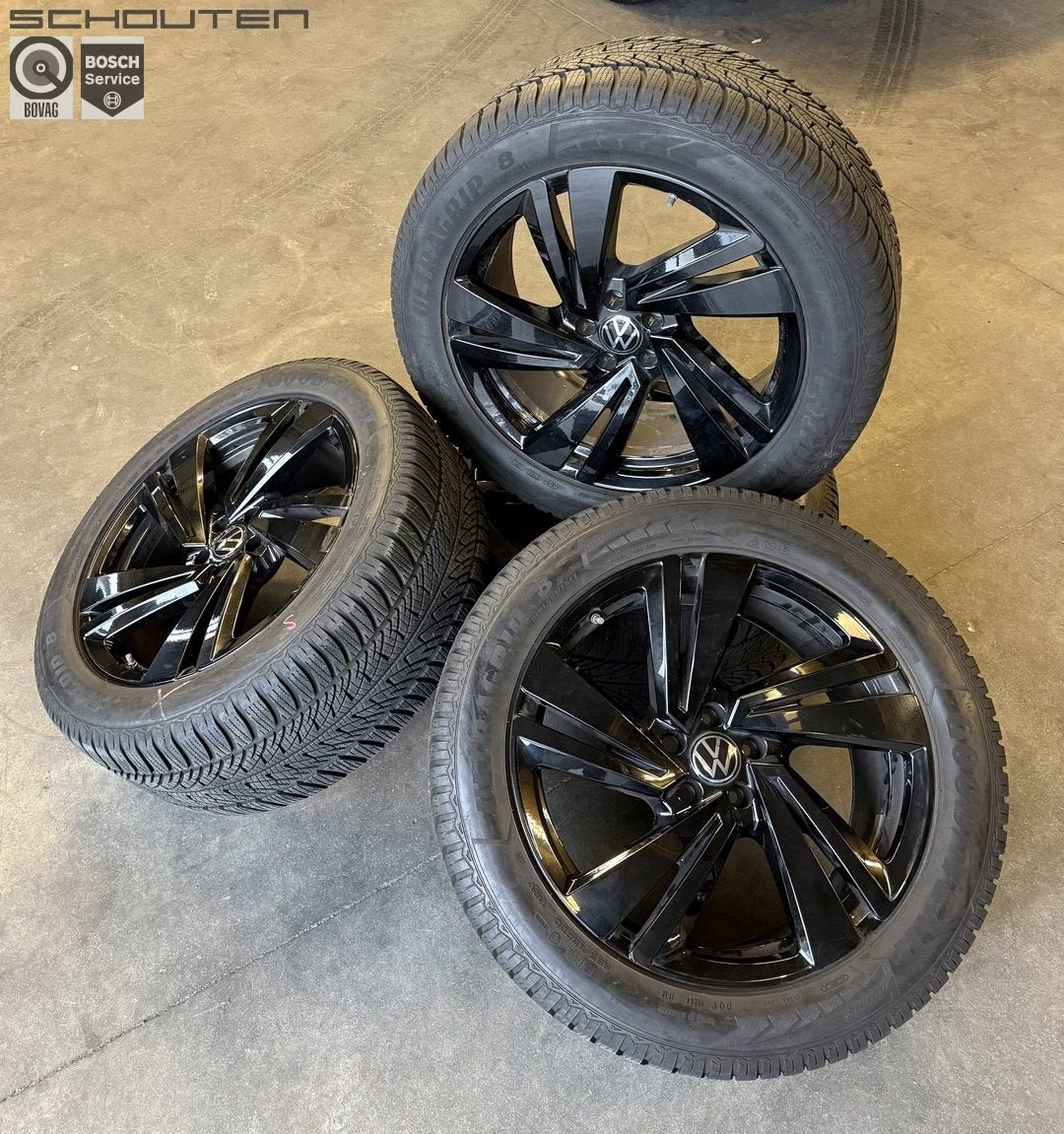 Origineel 20" Volkswagen Touareg Winterset, Auto-onderdelen, Gebruikt, -, -, Banden en Velgen