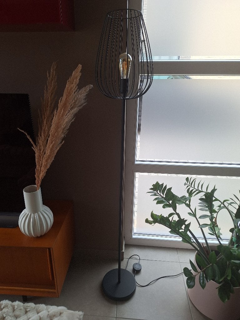 Vloerlamp, Huis en Inrichting, Lampen | Vloerlampen, Ophalen, Zo goed als nieuw, 150 tot 200 cm