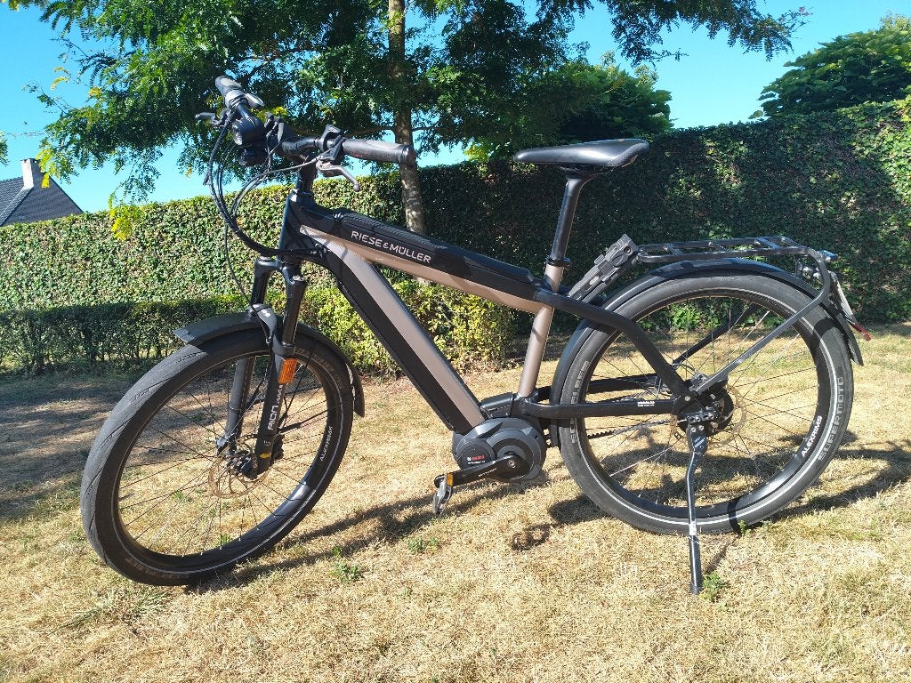 Riese & Müller Supercharger speed pedelec, Vélos & Vélomoteurs, Vélos électriques, Utilisé, Riese & Müller, 47 à 51 cm, 50 km par batterie ou plus