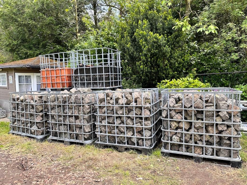 Lot kasseien ongeveer 2000 stuks, Tuin en Terras, Tegels en Klinkers, Gebruikt, Overige typen, Natuursteen, 10 m² of meer, Ophalen