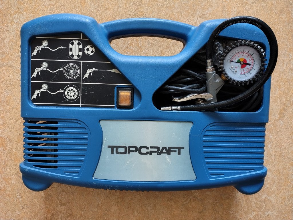 COMPRESSOR TOP CRAFT, Doe-het-zelf en Bouw, Gereedschap | Boormachines, Ophalen of Verzenden, Zo goed als nieuw, Overige typen