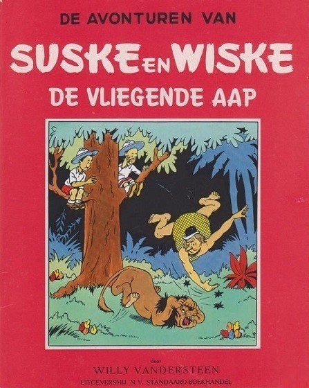 Suske en Wiske - De vliegende aap (versch. Vlaamse kranten), Ophalen, Eén stripboek, Nieuw, Studio Vandersteen