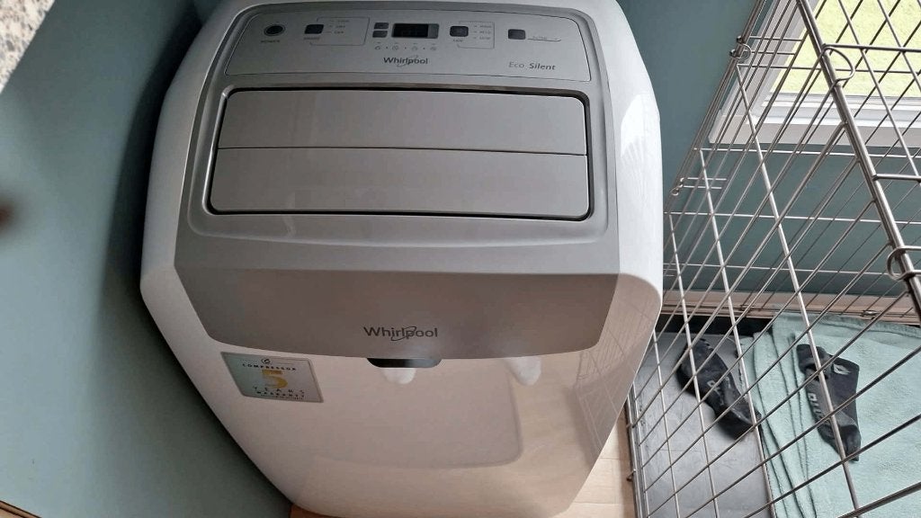Mobiele airco whirlpool 9000 btu Met aankoop factuur, Elektronische apparatuur, Airco's, Ophalen, Nieuw, 3 snelheden of meer, Afstandsbediening