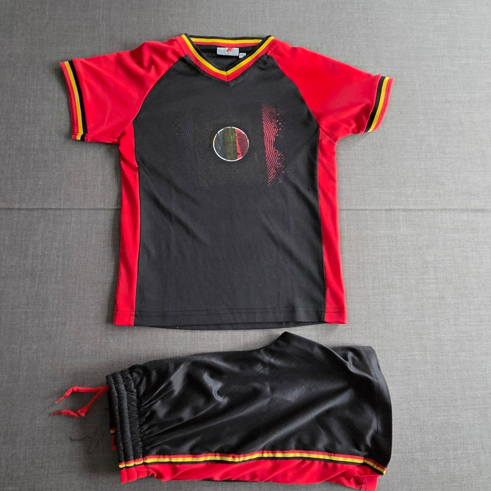 Voetbaloutfit Rode Duivels, maat 128, Enlèvement, Garçon