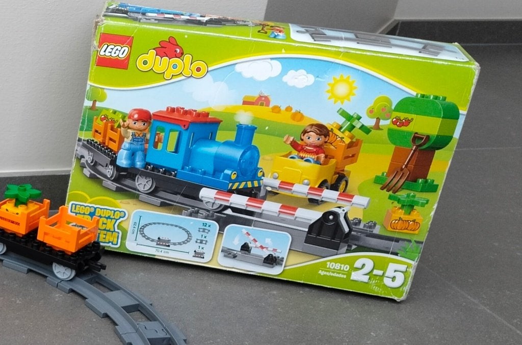 Duplo trein 10810, Ophalen, Gebruikt, Duplo, Inclusief instructies