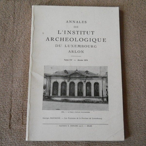 Les fontaines de la Province de Luxembourg (G. Matagne), Ophalen of Verzenden, Gelezen