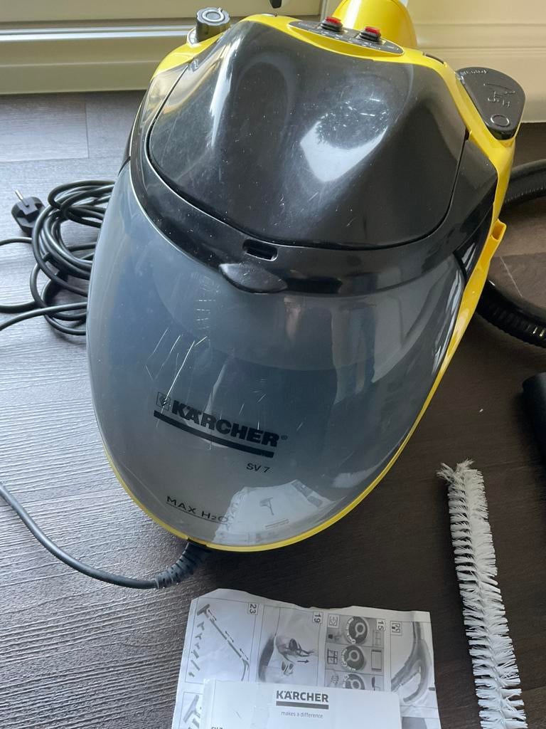 Kärcher Steam vacuum cleaner SV7, Ophalen