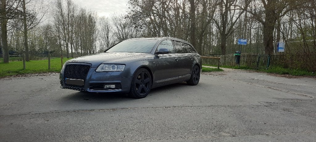 Audi A6 3.0TDI V6 Quattro S-Line, 176 kW, Zwart, Leder, Particulier