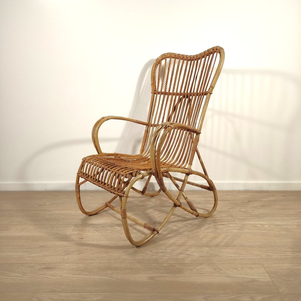 Rotan zetel hoge rug Rohe Noordwolde, Ophalen