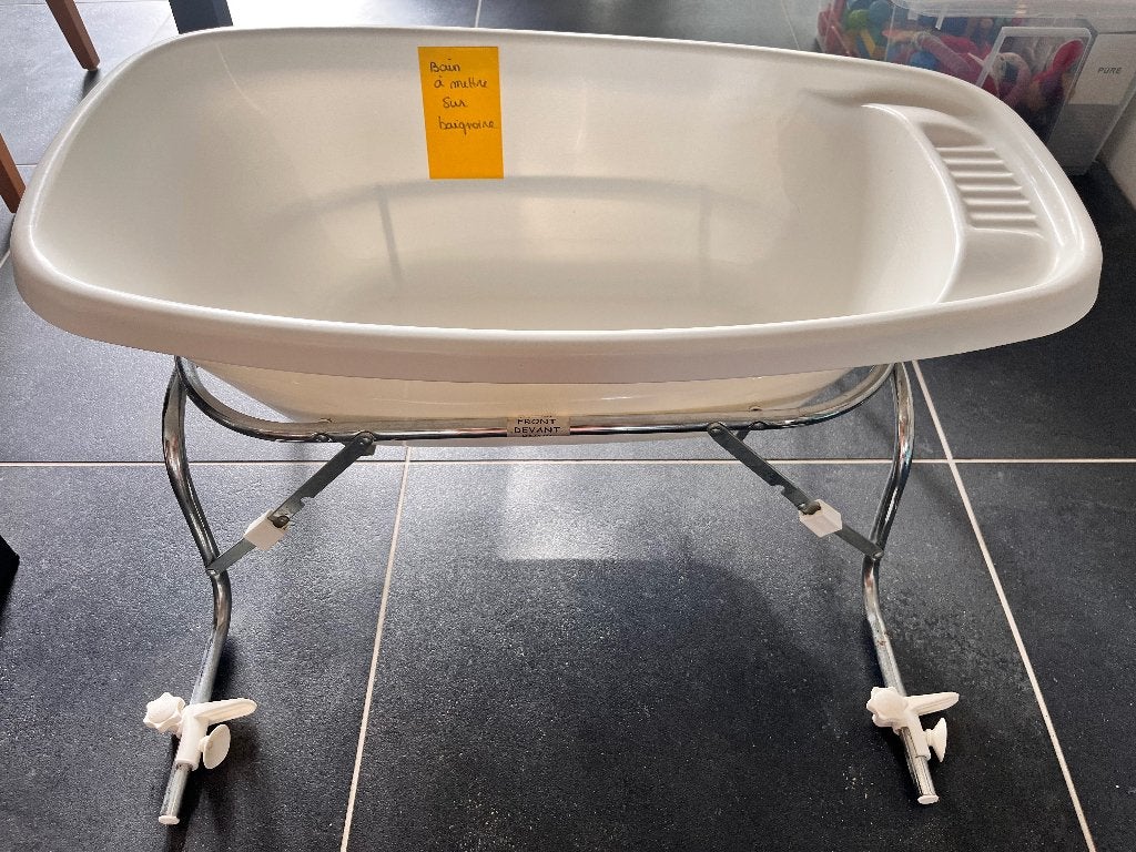 Baignoire bébé à poser sur une baignoire, Kinderen en Baby's, Badjes en Verzorging, Ophalen, Gebruikt, Badje, Overige merken