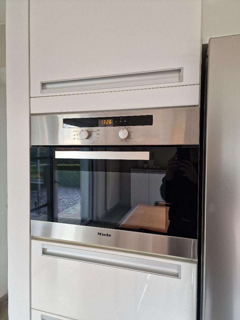 combi microgolfoven Miele, Elektronische apparatuur, Microgolfovens, Ophalen, Gebruikt, Inbouw, Combi-microgolfoven