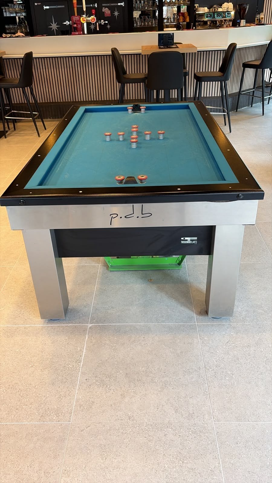 Golfbiljart PDB, Enlèvement