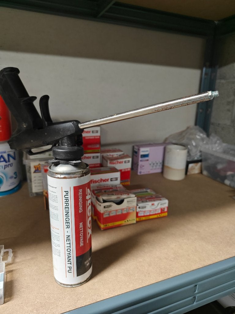 Pur pistool, Ophalen