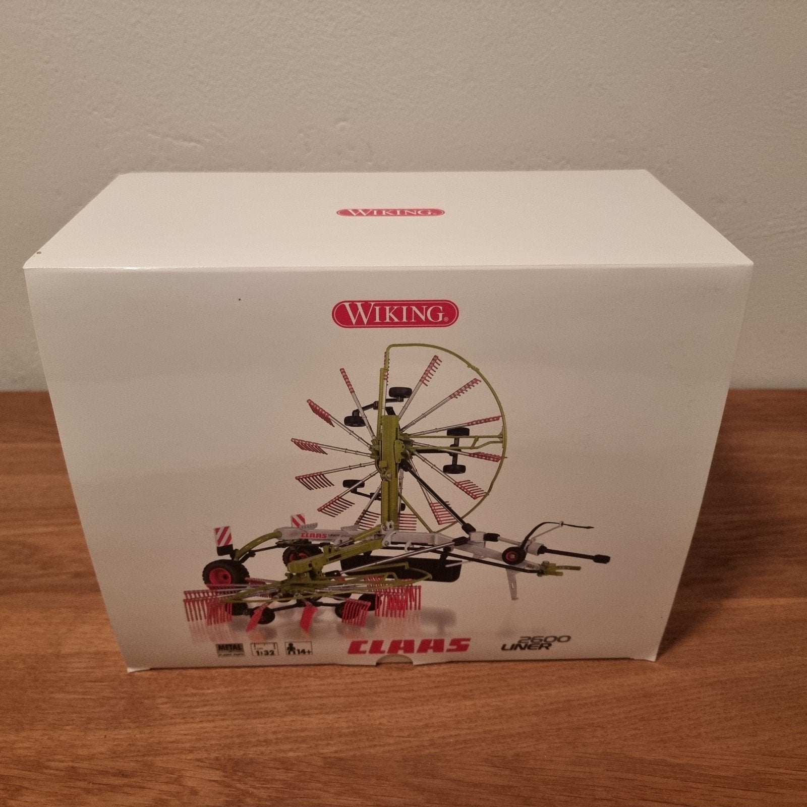 Claas 2600 Liner Wiking, Hobby en Vrije tijd, Modelauto's | 1:32, Ophalen of Verzenden, Nieuw, Tractor of Landbouw, Overige merken