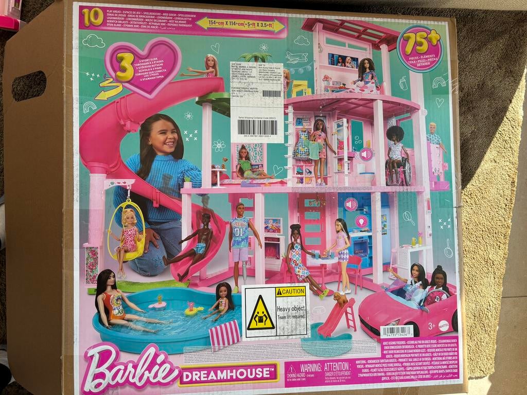 Barbie dreamhouse compleet, Kinderen en Baby's, Ophalen, Zo goed als nieuw