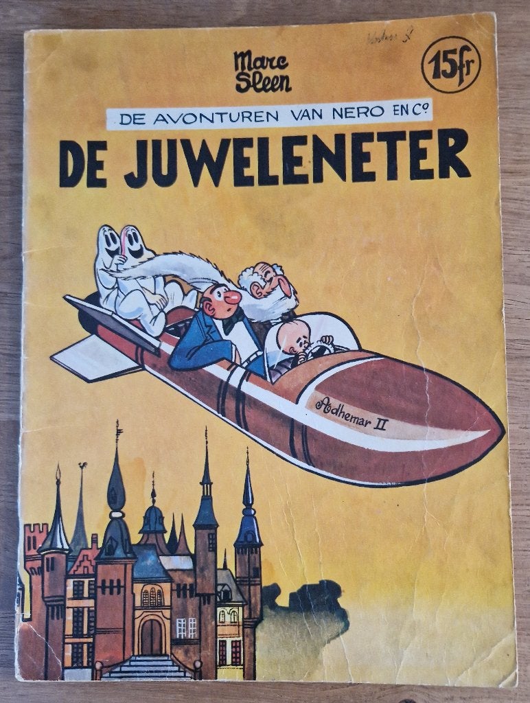 Nero - De juweleneter -47-1e dr-1964 Strip, Boeken, Stripverhalen, Eén stripboek, Ophalen of Verzenden, Gelezen