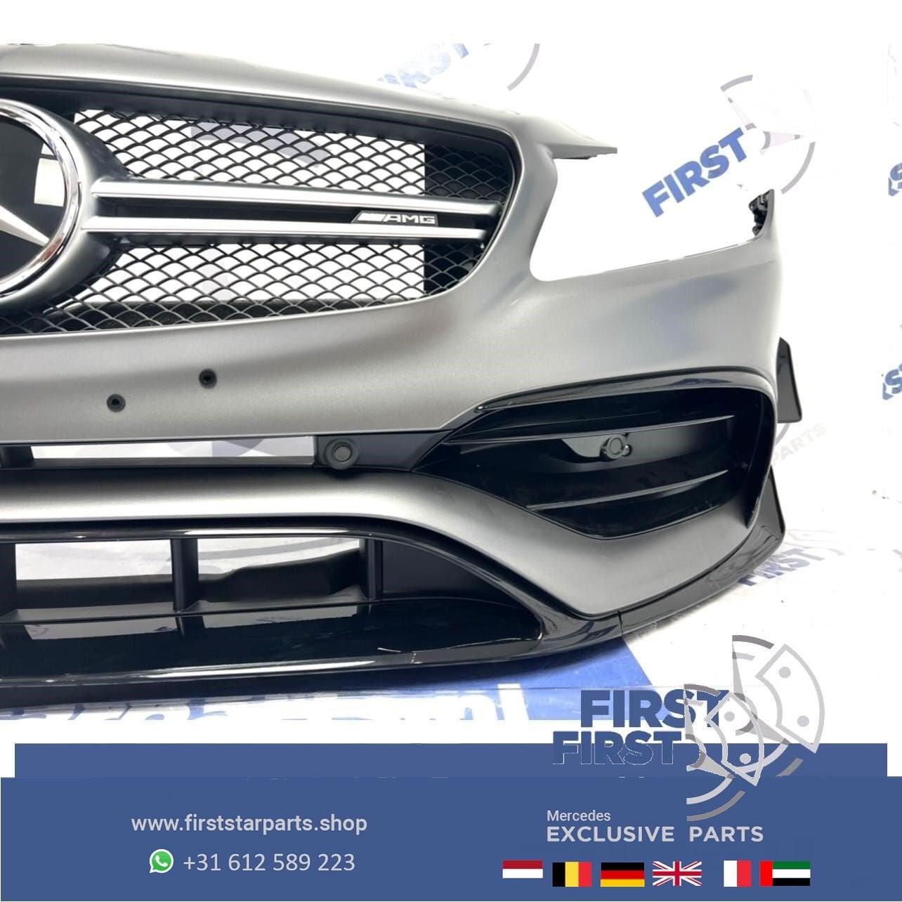 W176 AMG VOORBUMPER FACELIFT A KLASSE 2018 A45 AMG PERFORMAN, Utilisé, -, Avant, -