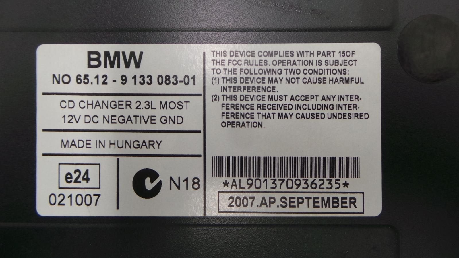 BMW 3 SERIES RADIO 2008, Auto-onderdelen, Ophalen of Verzenden, Gebruikt, ARN erkend