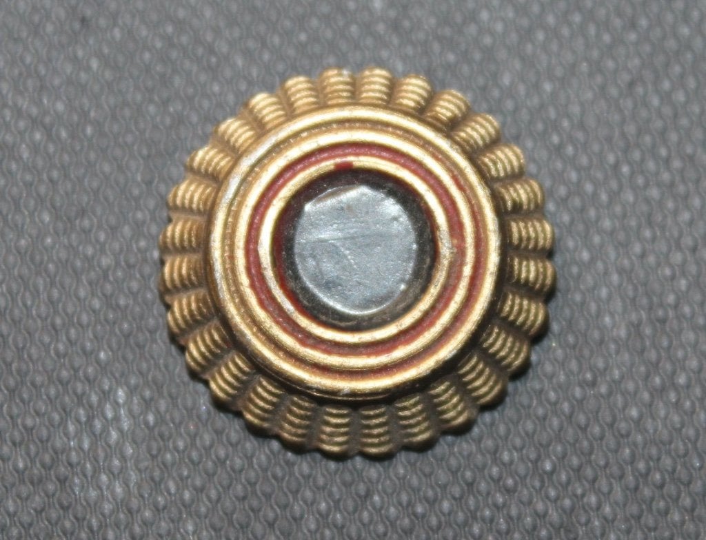 Cocarde de coiffure allemande 14-18 Reuss ou Waldeck, Enlèvement ou Envoi, Armée de terre, Emblème ou Badge