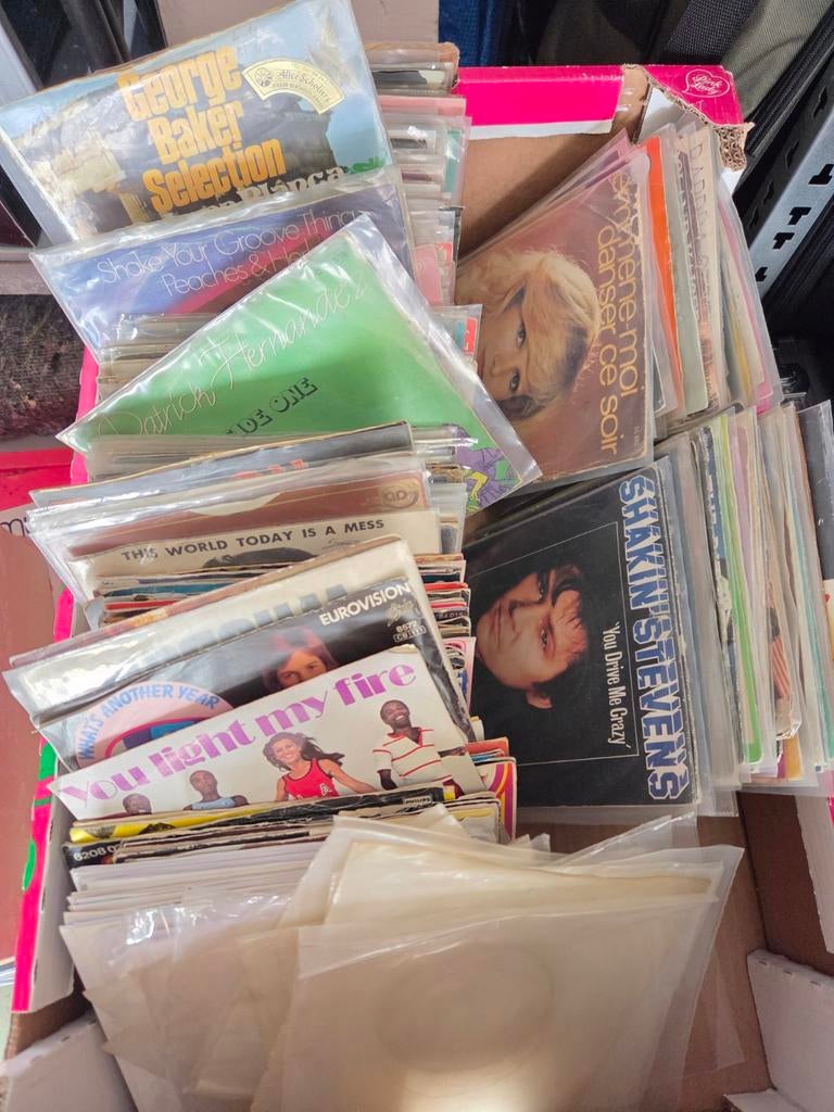 Lot Vynil singles 238 stuks, Ophalen of Verzenden
