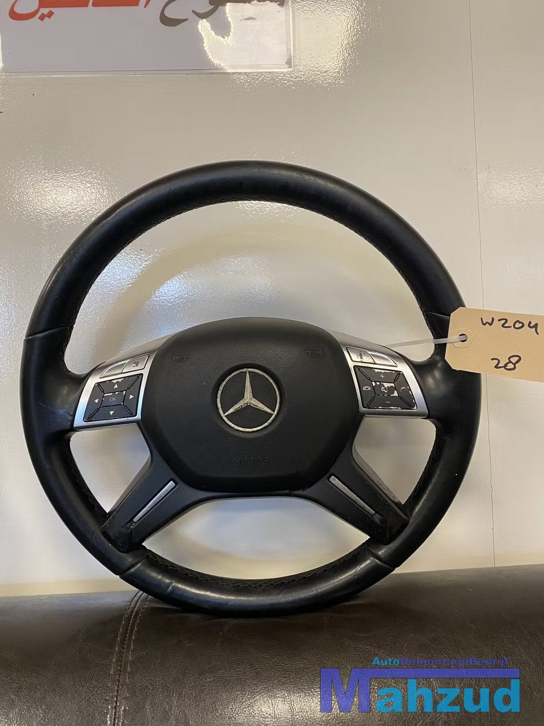 MERCEDES W204 Stuurwiel stuur met airbag, Autos : Pièces & Accessoires, Commande, Mercedes-Benz, Utilisé